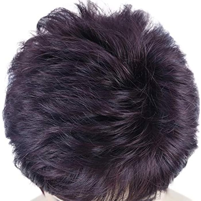 DILLARDS Lydell 6 Short Straight Women Wigs With Bangs Layered Natural Heat Resistant Synthetic Wigs (2Sp99T) - Image 5